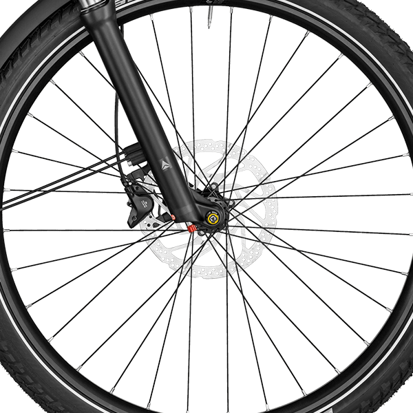 front hub på Bergamont E-Revox Pro FMN EQ