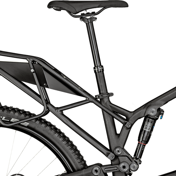 Sadel på Bergamont E-Trailster 130 Adventure