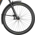 front hub på Bergamont E-Ville Pro Belt Premium