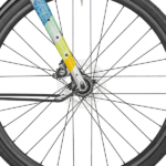 front hub på Bergamont Grandurance RD Elite
