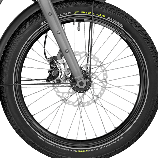 front hub på Bergamont Hans-E