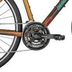Kranksæt Shimano FC-TY301 på Bergamont Helix 1.5i