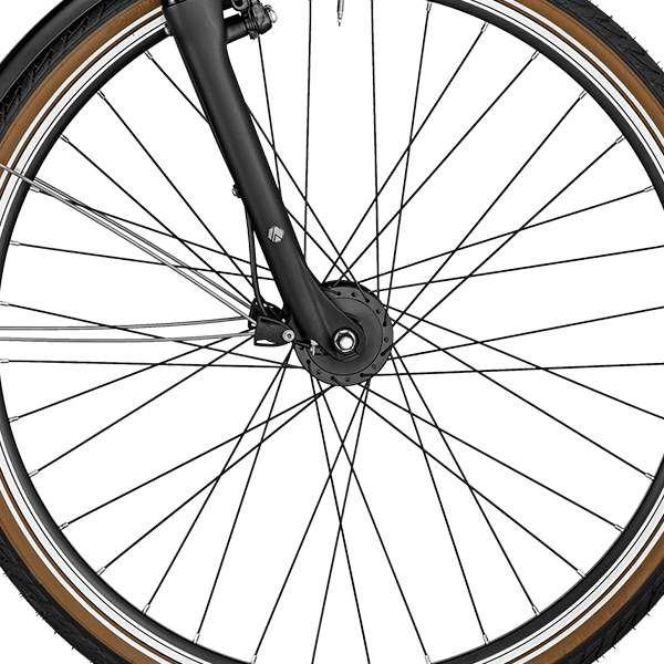 front hub på Bergamont Horizon N7 CB Amsterdam
