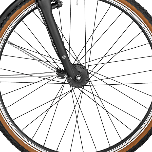 front hub på Bergamont Horizon N7 CB