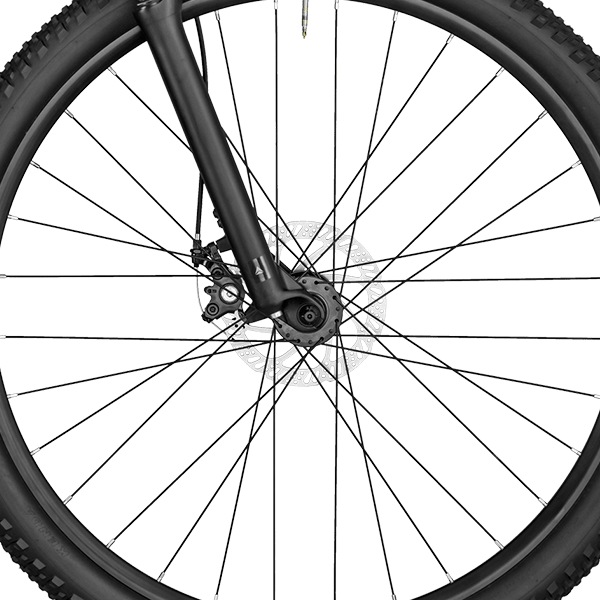 front hub på Bergamont Revox 2