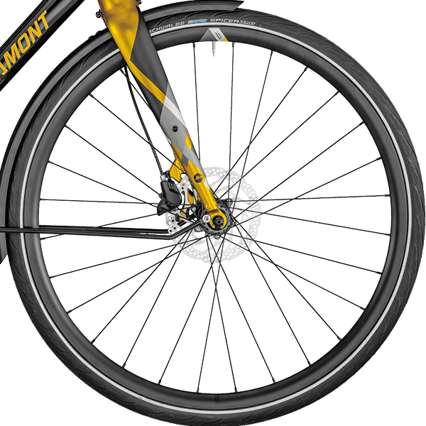 front hub på Bergamont Sweep 6 EQ