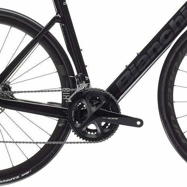 Kranksæt på Bianchi Aria Aero 105 Di2