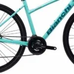 Kranksæt Shimano FC-TY301 42x34x24T på Bianchi C-sport 2