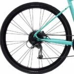 Bagnav med Shimano Alivio RD-T4000-SGS 9sp bagskifter på Bianchi C-sport 3