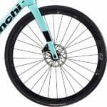 Fornav med Fulcrum Racing 818 disc brake fælg på Bianchi Infinito XE Rival