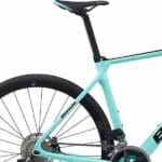 Sadel Velomann 1966 rail steel black på Bianchi Infinito XE Rival