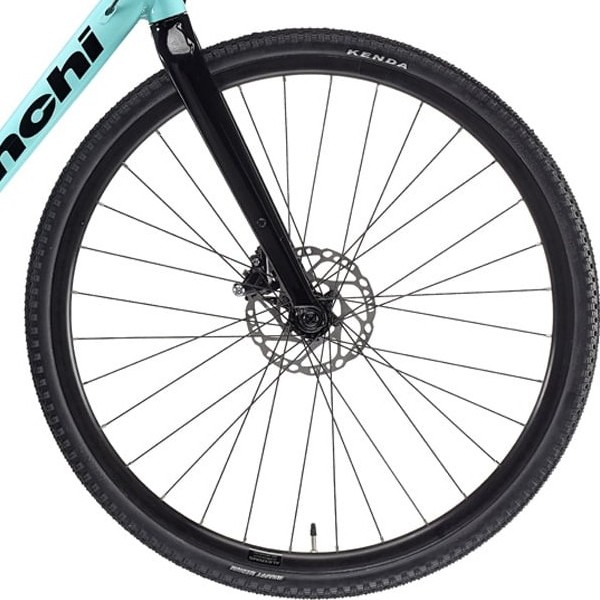 front hub på Bianchi Nirone Allroad GRX400