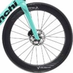 front hub på Bianchi Oltre 105 Di2