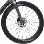 front hub på Bianchi Oltre Comp 105 Di2