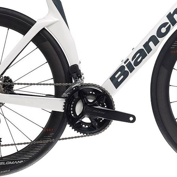 Kranksæt på Bianchi Oltre Comp 105 Di2