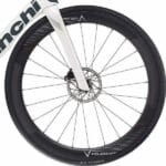 front hub på Bianchi Oltre Comp Rival eTap AXS