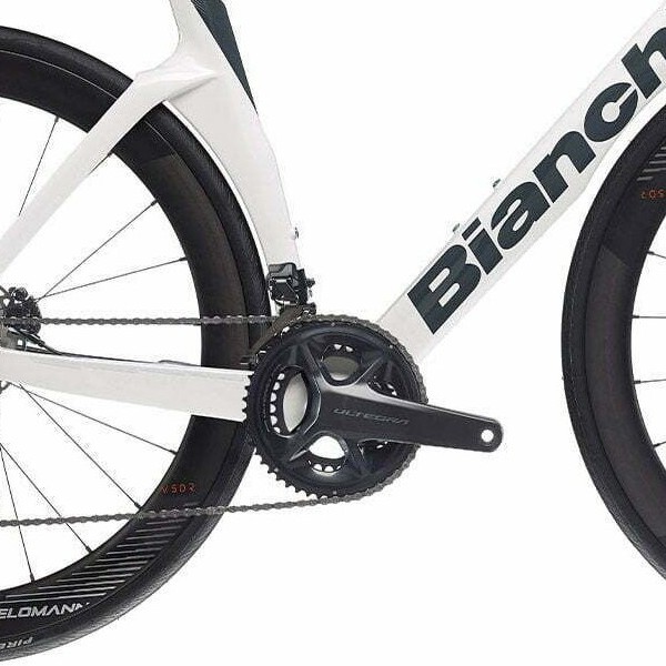 Kranksæt på Bianchi Oltre Comp Ultegra Di2