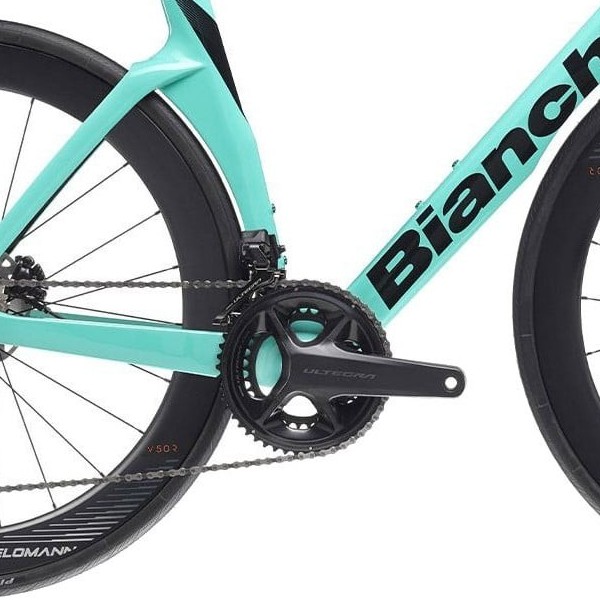 Kranksæt på Bianchi Oltre Comp Ultegra Di2