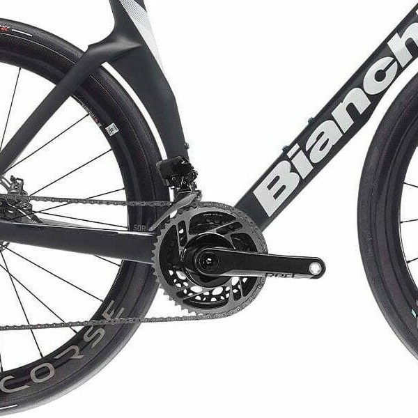 Kranksæt på Bianchi Oltre Pro RED eTap AXS