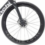 front hub på Bianchi Oltre RC RED eTap AXS