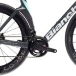 Kranksæt Campagnolo Super Record ultra-torque CT TI Carbon 12sp på Bianchi Oltre RC Super Record EPS