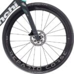 Fornav med Reparto Corse SPB Tech 50mm front fælg på Bianchi Oltre RC Super Record EPS
