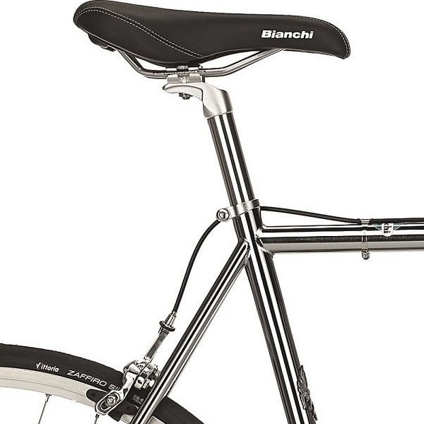 Sadel på Bianchi Pista Steel