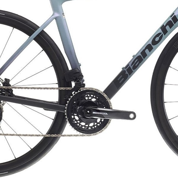 Kranksæt på Bianchi Specialissima PRO Sram Force eTap AXS