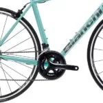 Kranksæt Shimano FC-RS510 50x34T på Bianchi Via Nirone 7 Alu 105