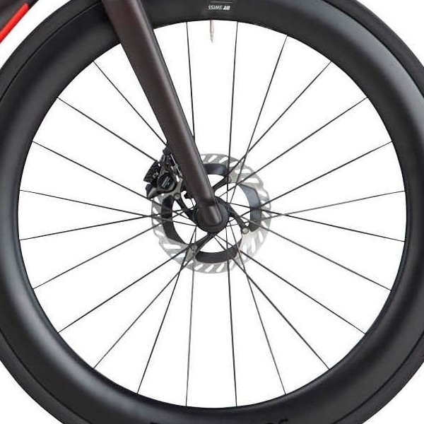 front hub på BMC Teammachine R 01 TWO
