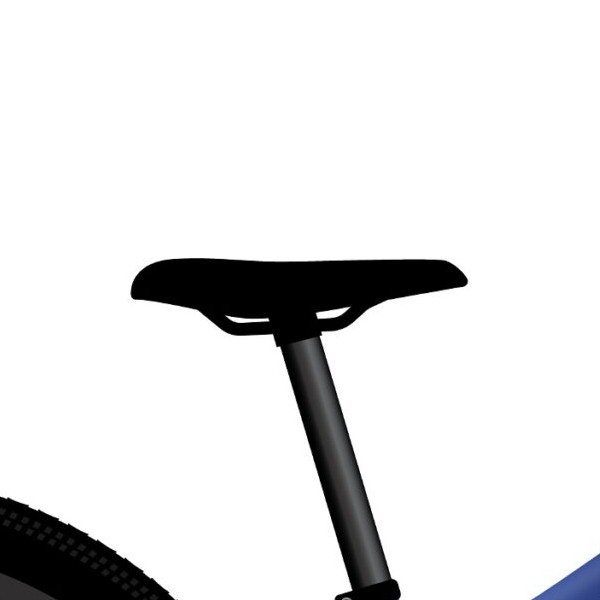 Sadel på Cannondale 26 Trail