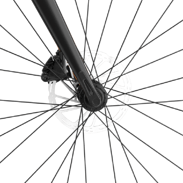 front hub på Cannondale Topstone Apex 1