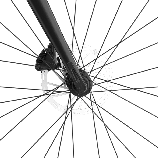 front hub på Cannondale Topstone Apex 1