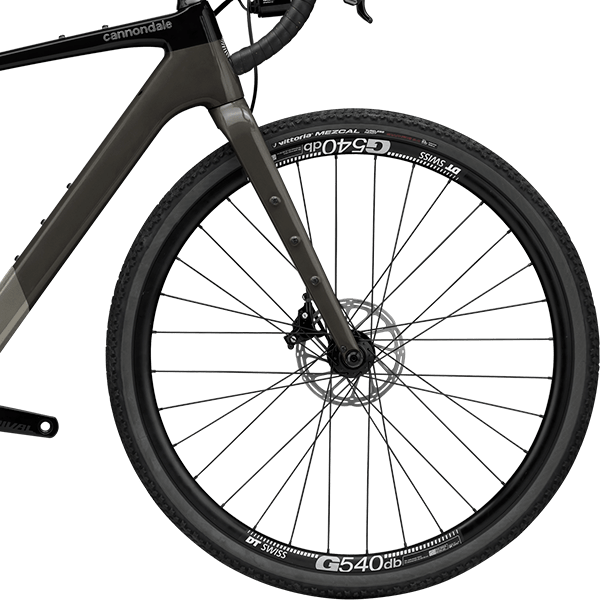 front hub på Cannondale Topstone Carbon Rival AXS