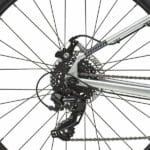 Bagnav med Shimano Tourney bagskifter på Cannondale Trail Wo's 8