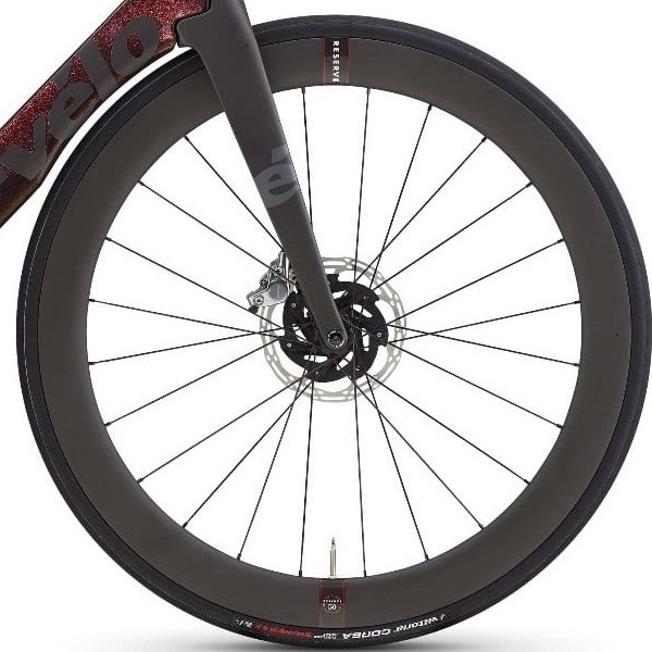 front hub på Cervélo S5 Red eTap AXS