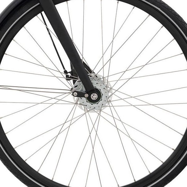 front hub på Giant Attend CS 3