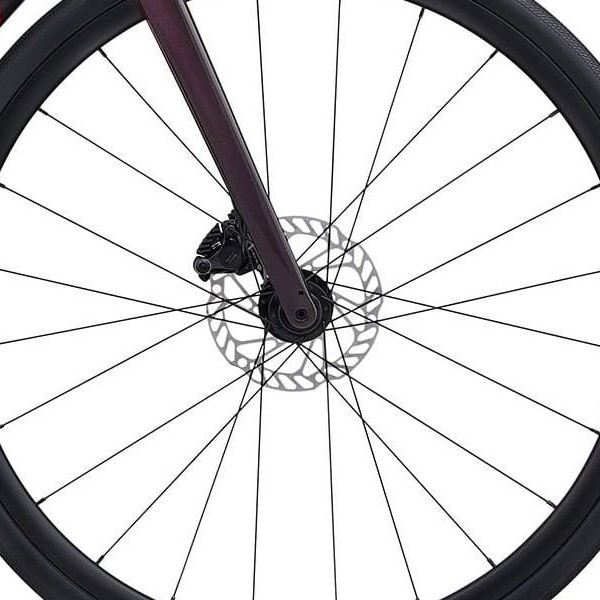 front hub på Giant Defy Advanced 2