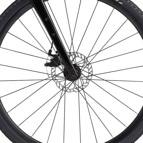 front hub på Giant Revolt 2