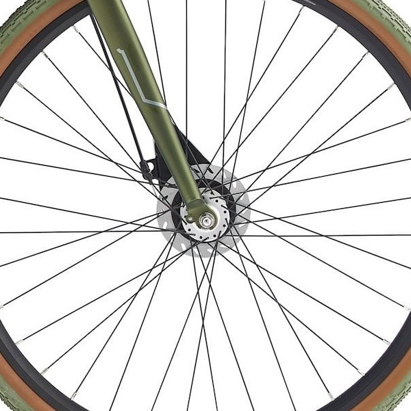 front hub på MBK Octane Gravel Urban