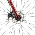Fornav med Lite Asymetrisk disc fælg på Nishiki All Road