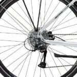 Bagnav med Shimano Acera T3000 SGS bagskifter på Nishiki City 501