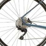 Bagnav med Shimano 105 R7000 bagskifter på Nishiki Pro Air 105