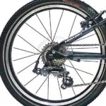 Bagnav med Shimano Tourney bagskifter på Nishiki Sport 200