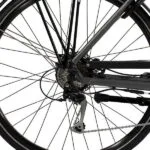 Bagnav med Shimano Alivio T4000 SGS bagskifter på Nishiki Urban Connect+ display