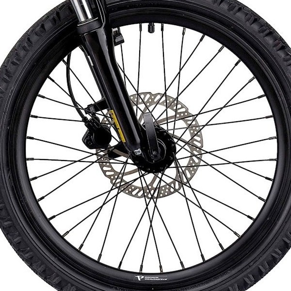 front hub på Principia Evoke A2.0
