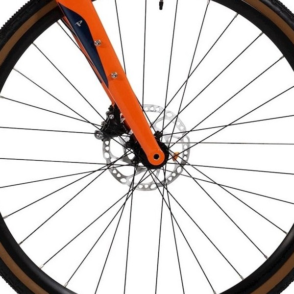 front hub på Principia Gravel Alu GRX RX600