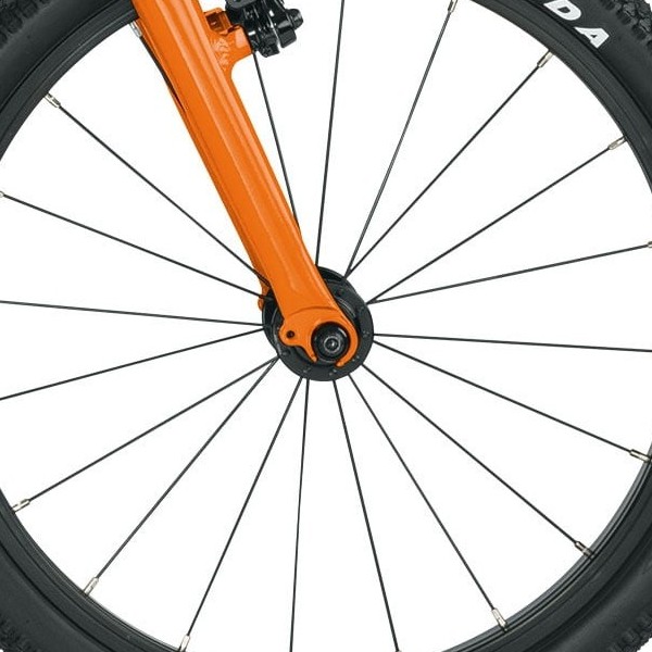front hub på PUKY LS-PRO 18 Alu