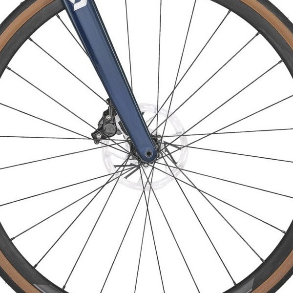 front hub på Scott Addict 10
