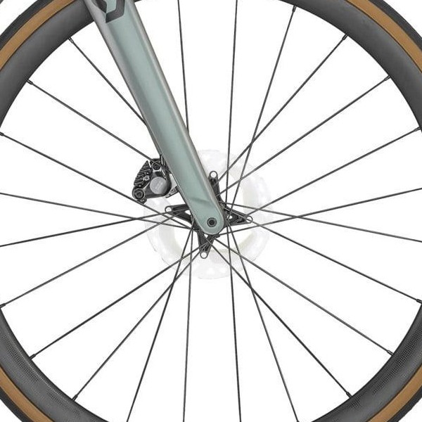 front hub på Scott Addict RC 15